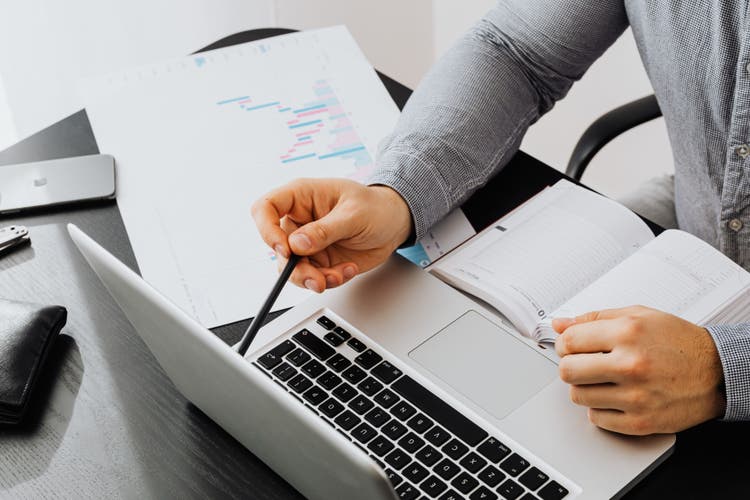 organization administrator doing computer management work